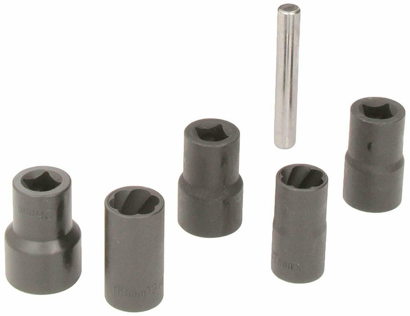 Access Tools Easy Off Twist Stripped Lug Nut Socket Set AETEO